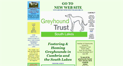 Desktop Screenshot of ourgreyhounds.co.uk