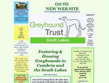 Tablet Screenshot of ourgreyhounds.co.uk